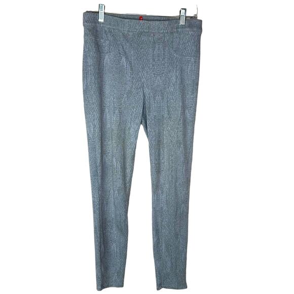 Spanx Gray Snakeskin Print Jegging style Leggings - Picture 1 of 5